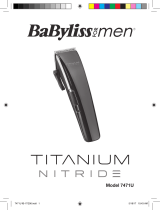 BaByliss for MEN Titanium Nitride 7471U User manual