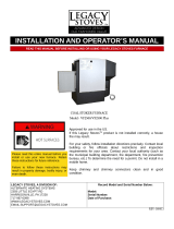 Legacy Stoves VF2500 Installation And Operator's Manual