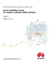 Huawei OptiX RTN 905 Quick Installation Manual