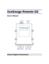 Chetco Digital Instruments SeaGauge Remote G2 User manual