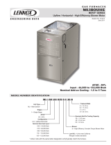 Lennox ML180UHE User manual