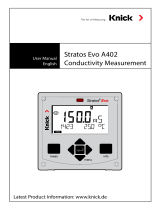 Knick Stratos Evo A402 User manual