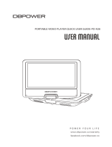 DBPOWER DVD PD928 User manual