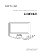 DBPOWER DVD MK-101 User manual
