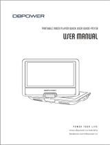 DBPOWER DVD PD158 User manual
