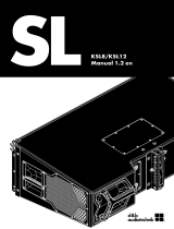 D&B KSL8/KSL12 Owner's manual