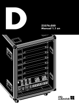 D&B D80 Touring rack User manual