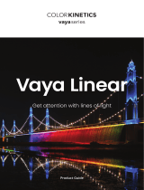 Color Kinetics Vaya Linear MP G2 White User guide