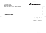Pioneer DEH-80PRS Installation guide
