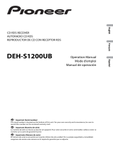 Pioneer DEH-S1200UB Owner's manual