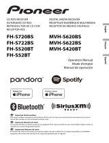 Pioneer MVH-S622BS Owner's manual