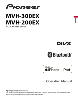 Pioneer MVH-300EX Owner's manual