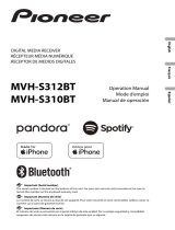 Pioneer MVH-S310BT Owner's manual