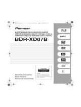 Pioneer BDR-XD07B Owner's manual