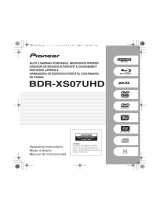 Pioneer BDR-XS07UHD Owner's manual