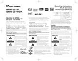 Pioneer BDR-2207UBK Installation guide