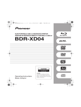 Pioneer BDR-XD04 Installation guide