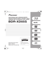 Pioneer BDR-XD05S Owner's manual
