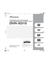 Pioneer DVR-XD10 Installation guide