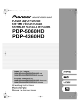 Pioneer PDP-4360HD Owner's manual