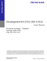 Renesas Synergy DK-S7G2 User manual