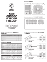 MSI MPG A650GF Owner's manual