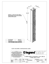 Legrand Q-Series Vertical Manager, QVMS706 Specification