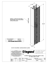 Legrand Q-Series Vertical Manager, QVMD810 Specification