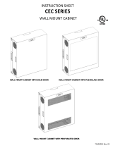 Legrand CEC Wall Mount Cabinet Installation guide