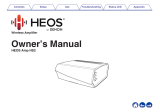 Denon HEOS Amp Owner's manual