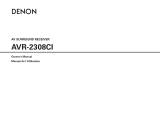 Denon AVR-2308CI User guide