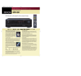 Denon AVR-684 User manual