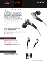 Denon AH-C250 Quick start guide