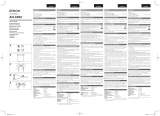 Denon AH-C252 Owner's manual