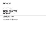 Denon DCM-27 User manual