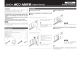Denon ACD-AMFM Owner's manual