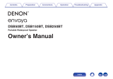 Denon Envaya DSB-250BT Owner's manual