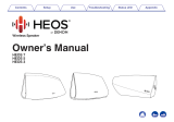 Denon HEOS 7 HEOS 5 HEOS 3 Owner's manual