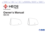 Denon HEOS 7 HS2, HEOS 5 HS2 Owner's manual