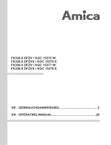 Amica FK326.6DFZV User manual