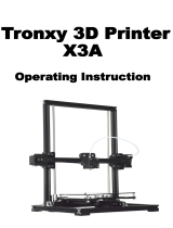 TRONXY X3A Operating