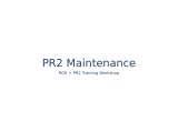 Willow Garage PR2 Maintenance Manual