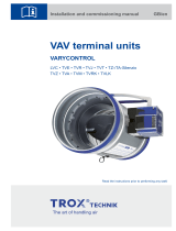Trox Technik VARYCONTROL LVC Installation And Commissioning Manual