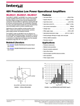 Intersil ISL28117 User manual