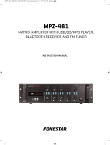 Fonestar MPZ-461 User manual