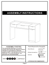 Furniture of America YNJ-1507 Assembly Instructions Manual