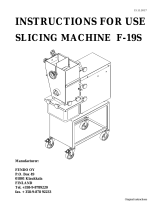 FENDO OY F-19S Instructions For Use Manual