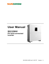 Sungrow SG125HV User manual