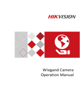 Hikvision Wiegand DS-2CD4A26FWD-IZS/P-WG Operating instructions