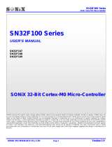 SONIX SN32F107 User manual